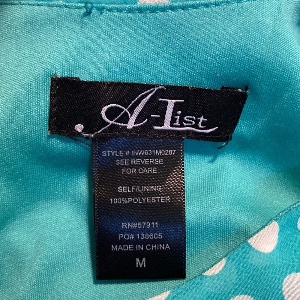 💜A-List Polka Dot Midi Dress​ - Picture 3 of 3